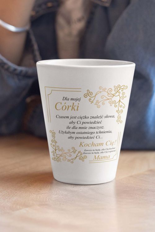 Kubek Latte Regular Dla Mojej Córki Mama