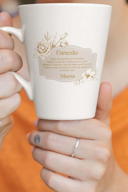 Kubek Latte Regular Córeczka Moimi Oczami od Mamy 
