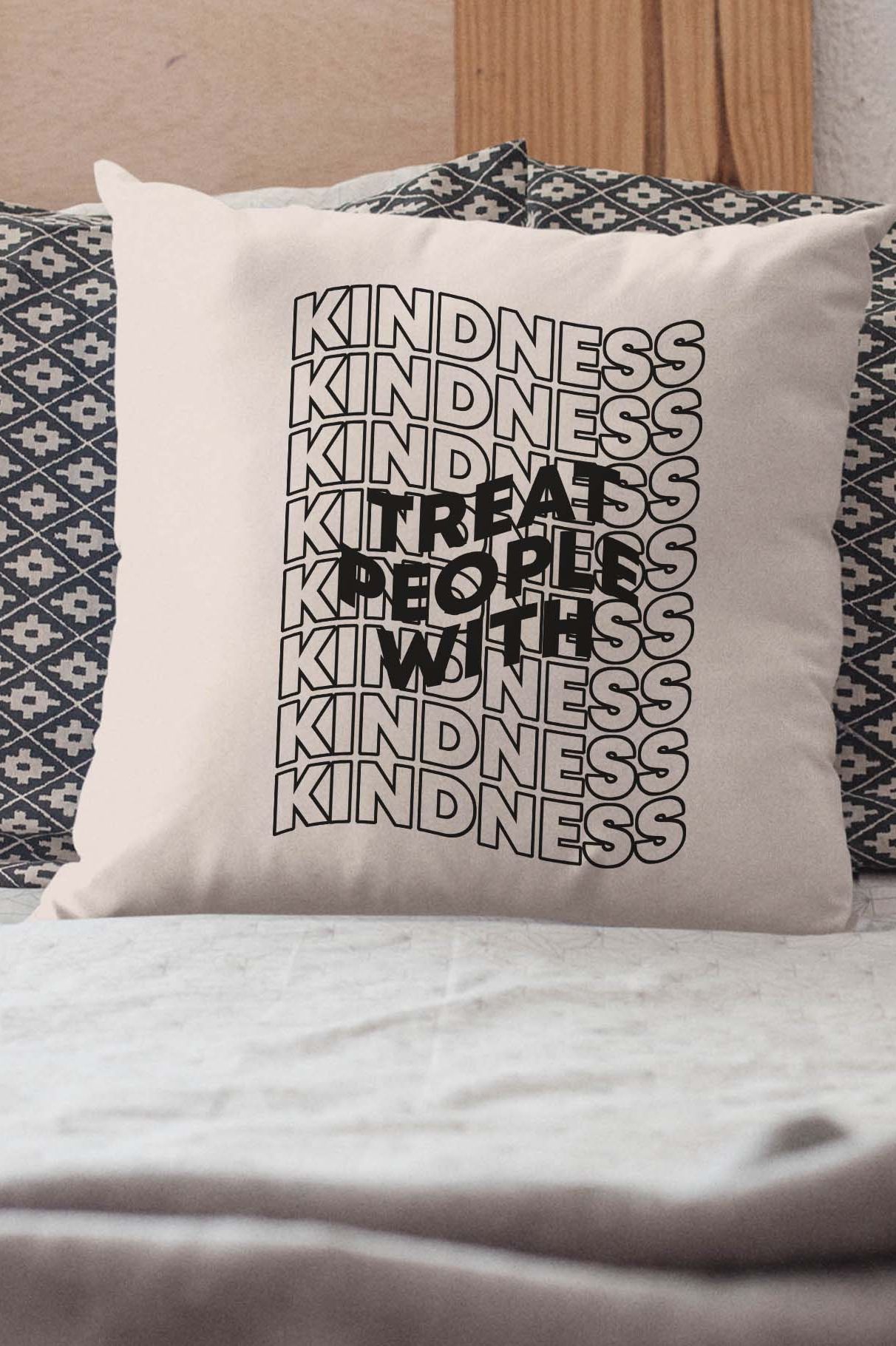 Poduszka Bawełniana Canvas B&W