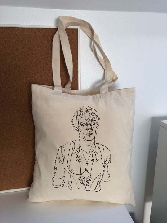 Torba Eko Harry Front Hand Draw 