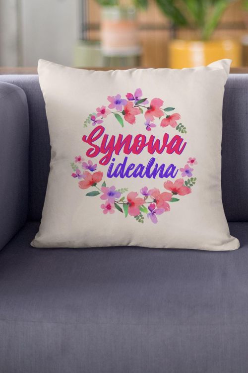 Poduszka Bawełniana Canvas Synowa Idealna