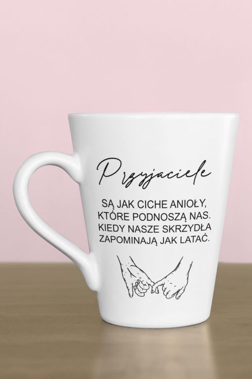 Kubek Latte Regular Przyjaciele są jak Anioły