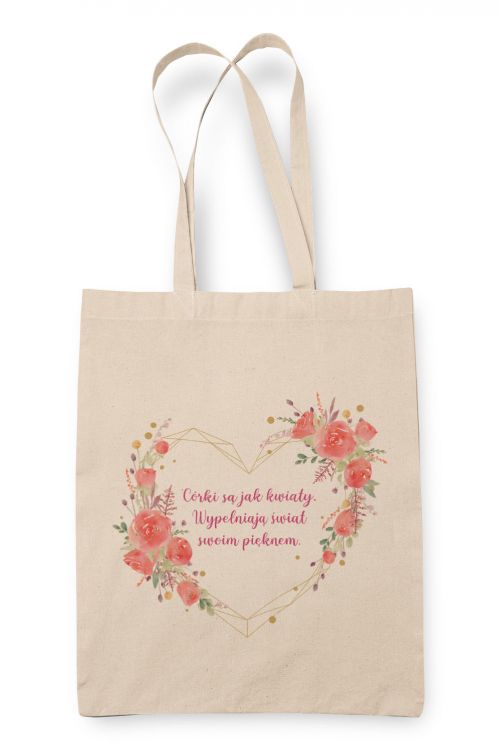 Torba Eko Córki są jak kwiaty