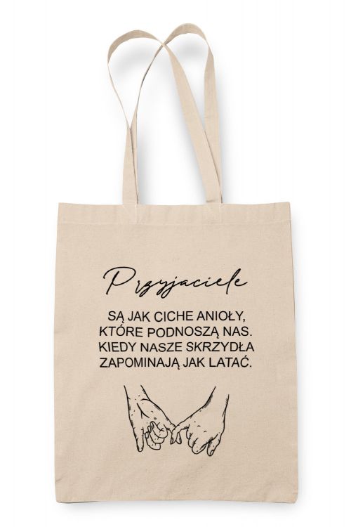 Torba Eko Przyjaciele są jak Anioły