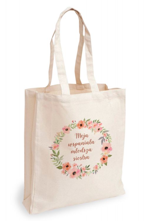 Torba Bawełniana Młodsza Siostra