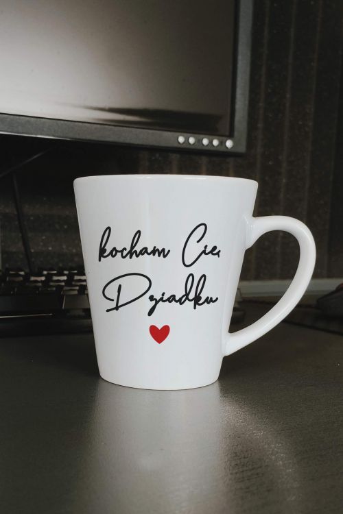 Kubek Latte Regular Kocham Cię Dziadku