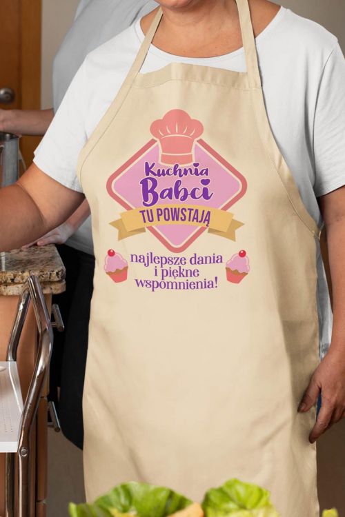 Fartuch Bawełniany Kuchnia Babci