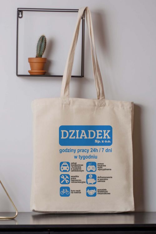 Torba Bawełniana Canvas Dziadek Spółka
