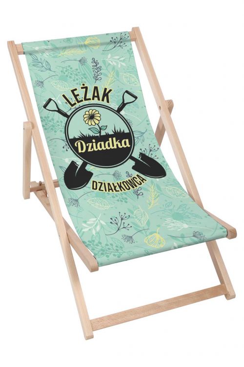 Leżak klasyczny Dziadka Działkowca