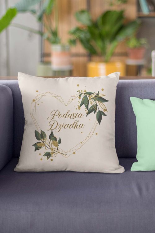 Poduszka Bawełniana Canvas Podusia Dziadka