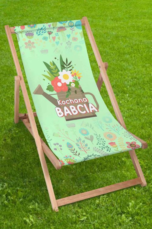 Leżak klasyczny Kochana Babcia Ogrodnik