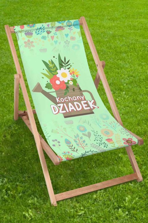 Leżak klasyczny Kochany Dziadek Ogrodnik