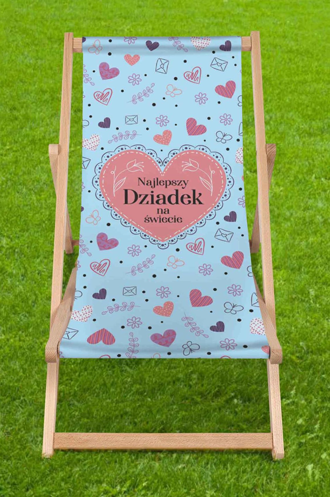 Leżak klasyczny Najlepszy Dziadek