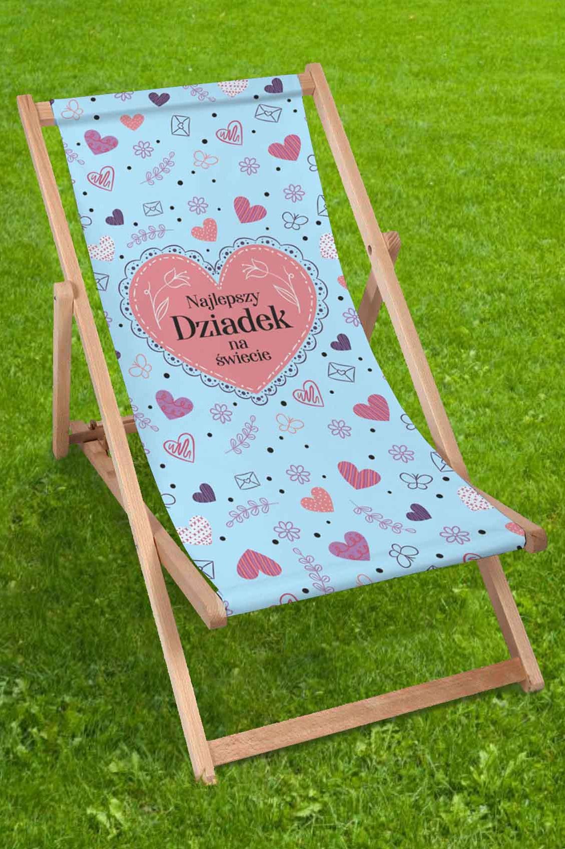 Leżak klasyczny Najlepszy Dziadek