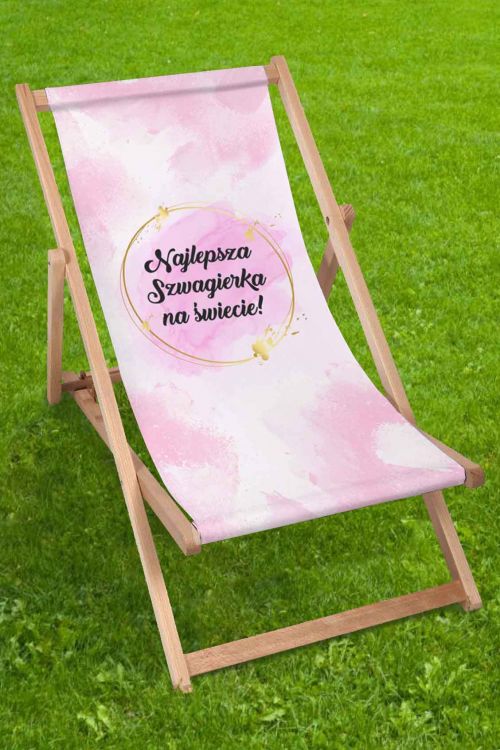 Leżak klasyczny Najlepsza Szwagierka Na Świecie