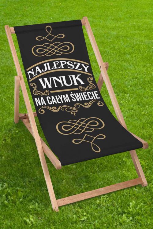 Leżak klasyczny Najlepszy Wnuk Na Świecie