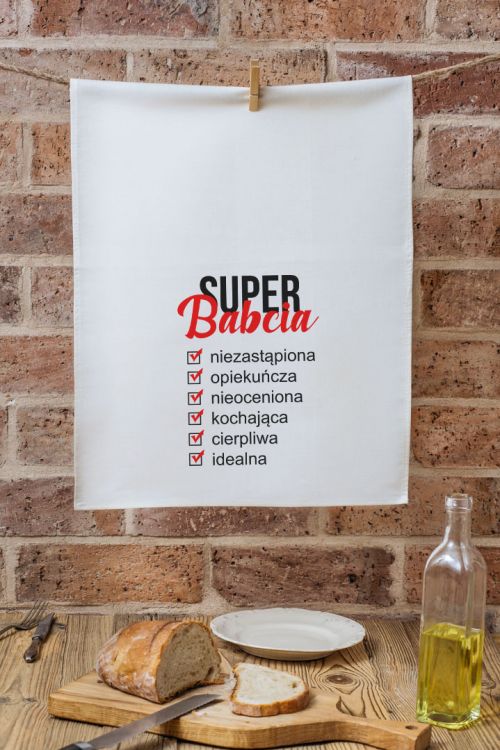 Ręcznik kuchenny Super Babcia