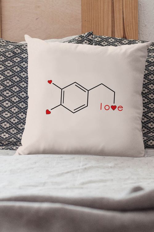 Poduszka bawełniana Canvas Love