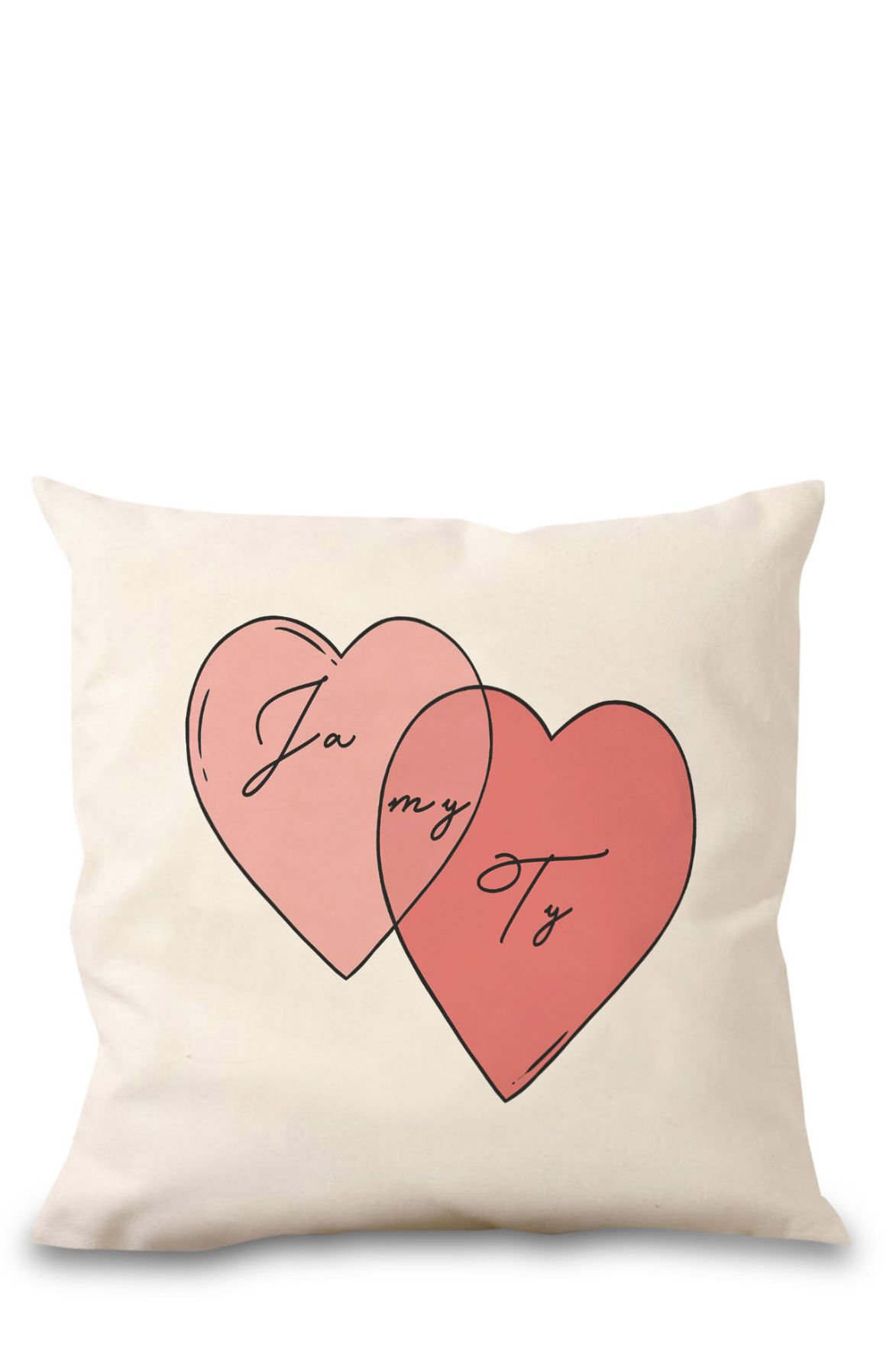 Poduszka Bawełniana Canvas Ty My Ty