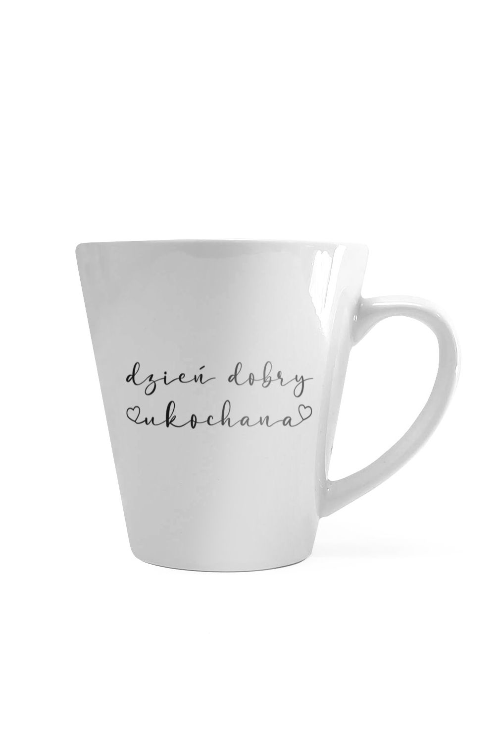 Komplet Kubków Latte Regular Ukochany i Ukochana