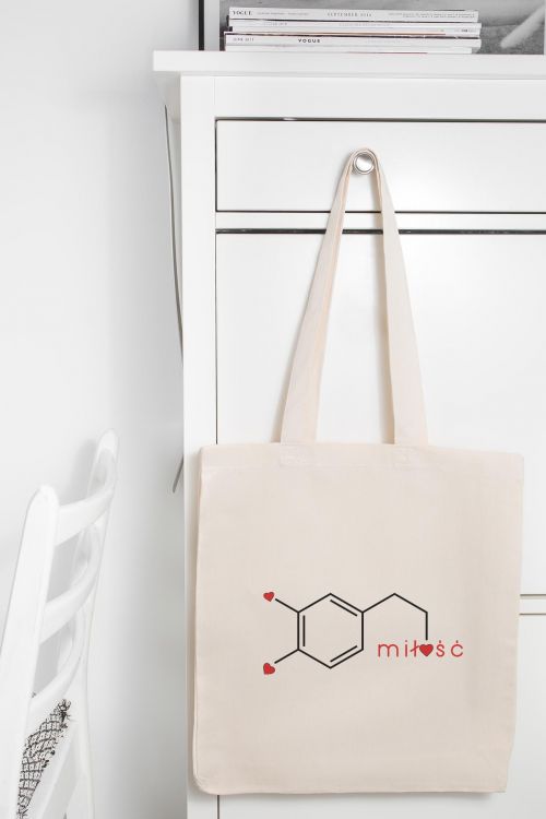 Torba Bawełniana Canvas Miłość