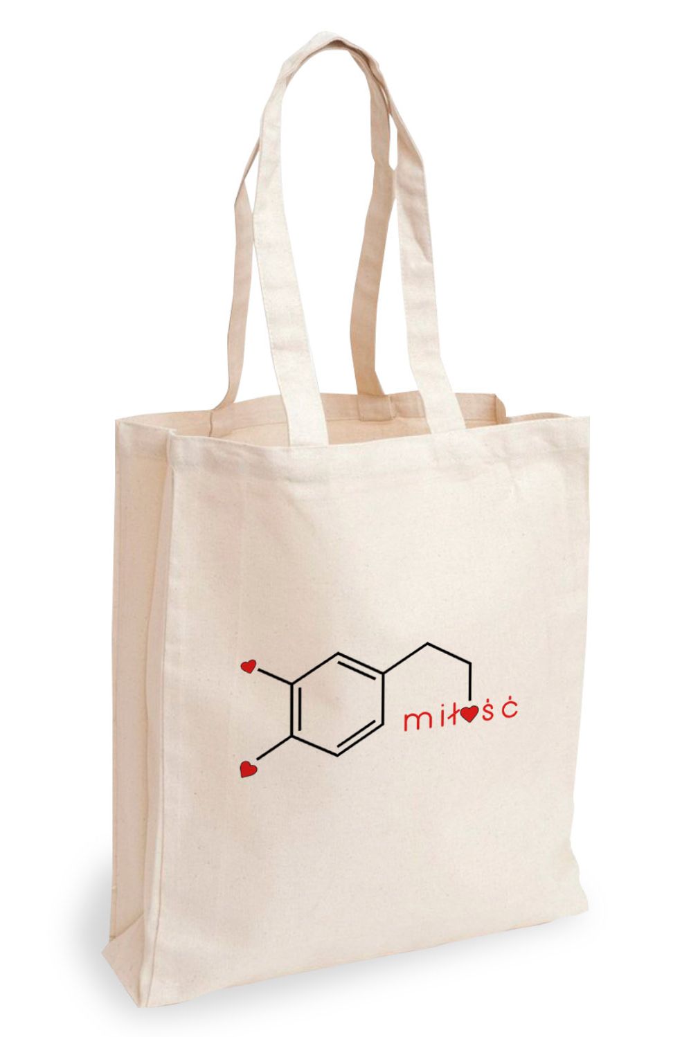 Torba Bawełniana Canvas Miłość