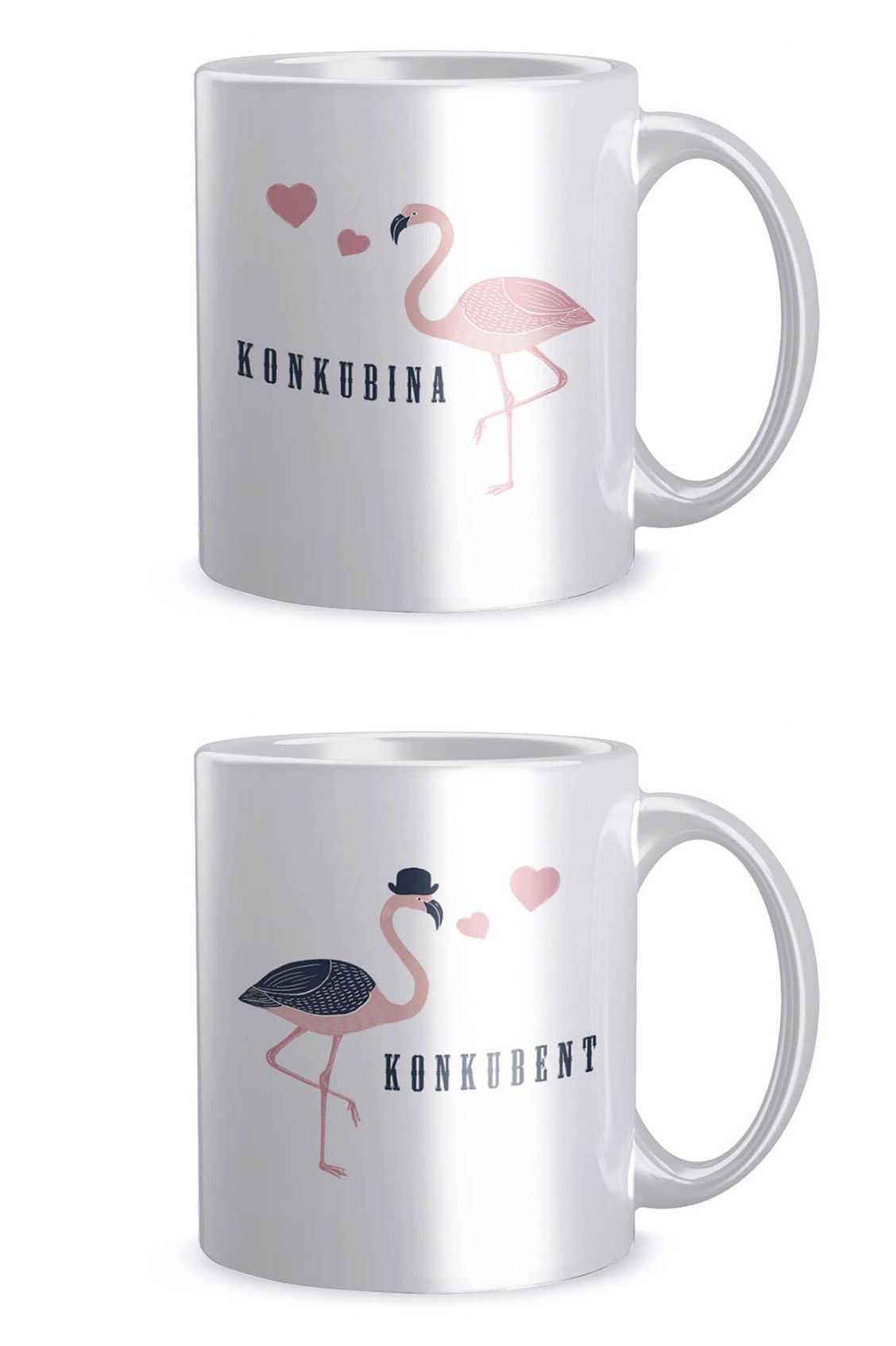 Komplet kubków Konkubent i Konkubina