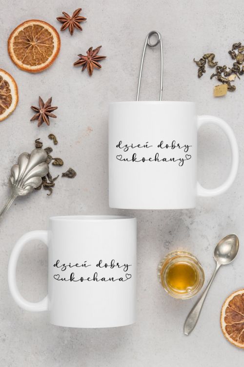 Komplet kubków Ukochany i Ukochana