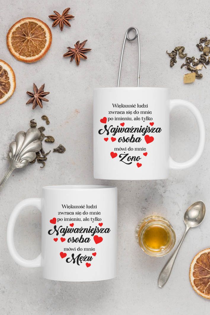 Komplet kubków Najważniejsze Osoby