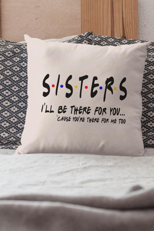 Poduszka Bawełniana Canvas Sisters For You
