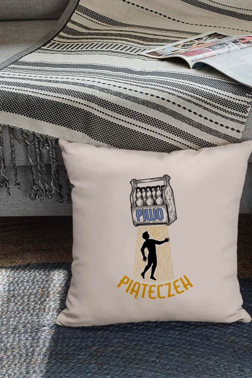 Poduszka bawełniana Canvas Piąteczek