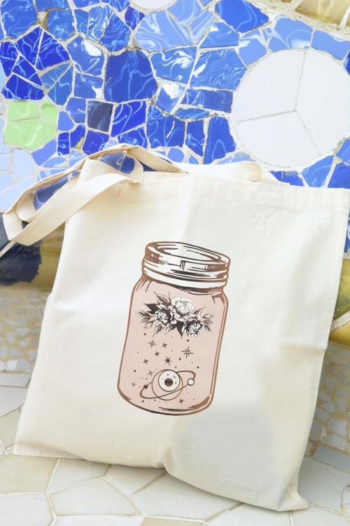 Torba Eko Ecru Kosmiczny Słoik
