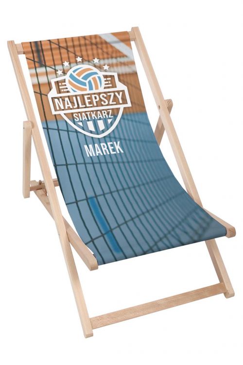 Leżak klasyczny Personalizacja Najlepszy Siatkarz