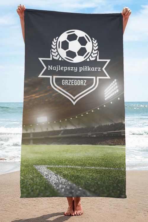 Ręcznik Personalizacja Najlepszy Piłkarz