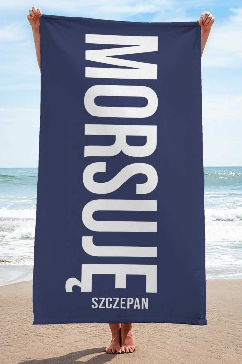 Ręcznik Personalizacja Morsuje