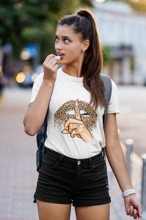 T-shirt Shut Up 