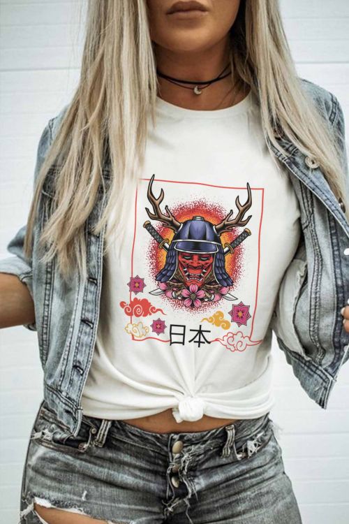 T-shirt Japan Demon