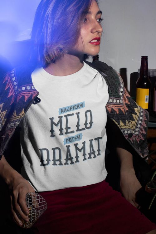 T-shirt Najpierw Melo