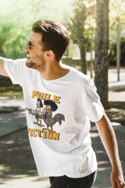 T-shirt Poule Fiction