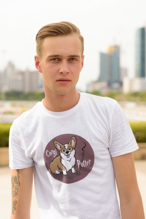 T-shirt Corgi Potter