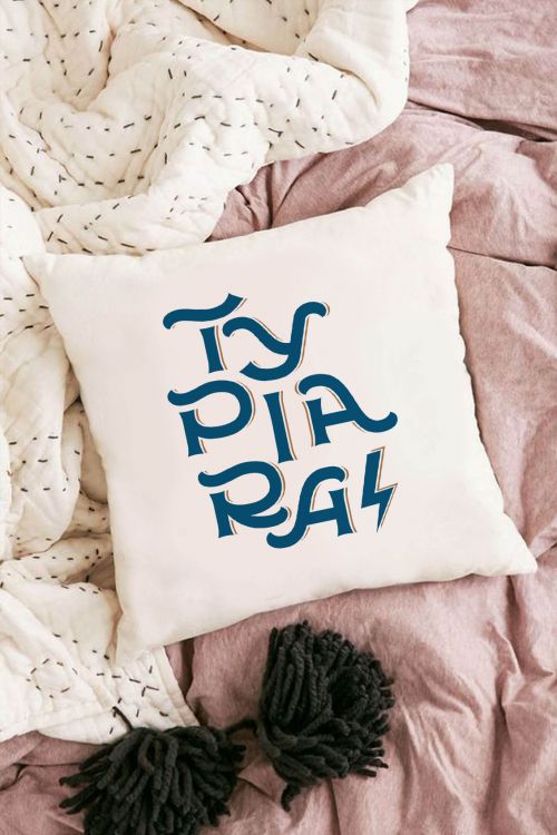 Poduszka bawełniana Canvas Typiara