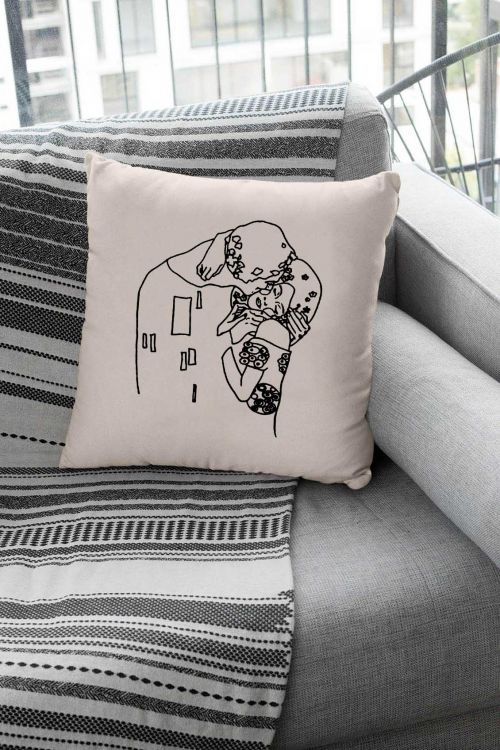 Poduszka bawełniana Canvas Klimt Simple
