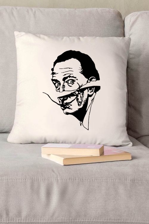 Poduszka bawełniana Canvas Dali Time