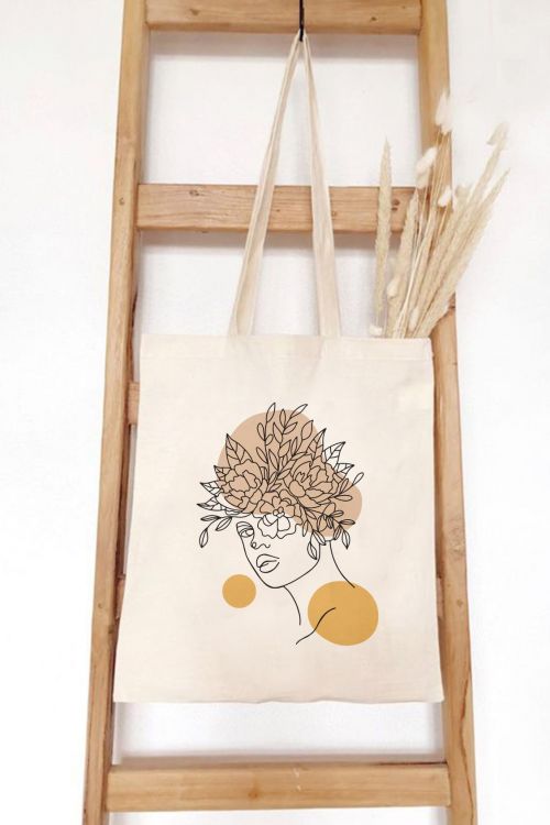 Torba Eko Abstract Woman Lines