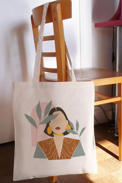 Torba Eko Woman Geometric Art