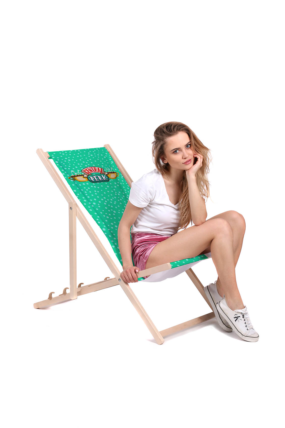 Leżak klasyczny Central Perk