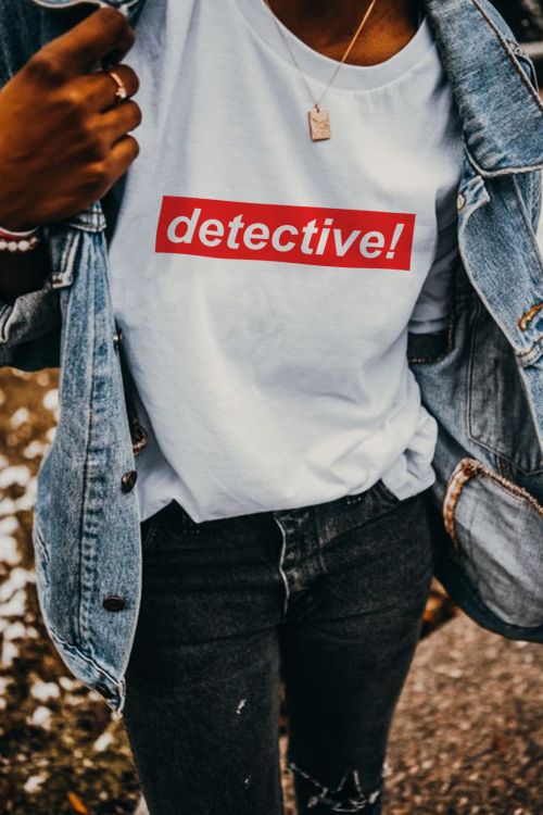 T-shirt Detective!