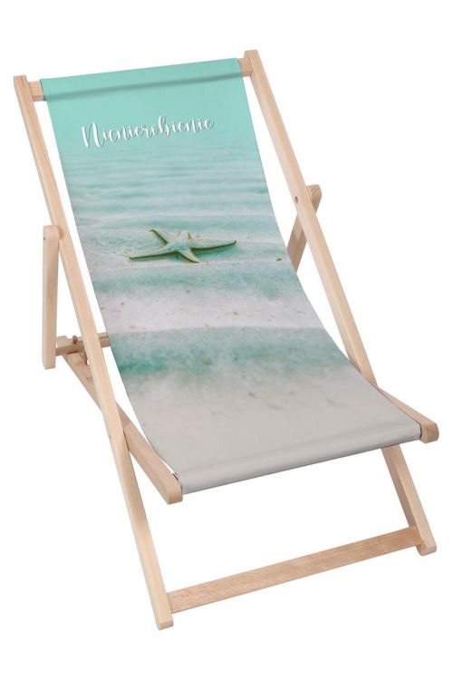 Leżak drewniany Nicnierobienie