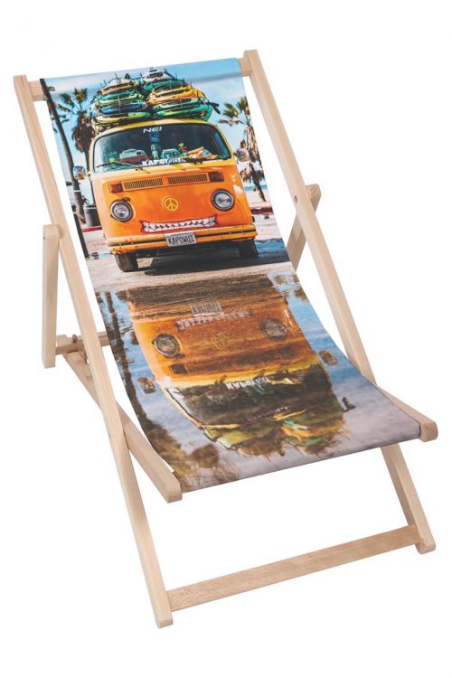 Leżak drewniany Hippie