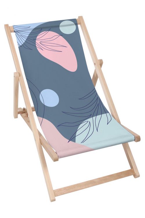 Leżak drewniany Blueberry Smoothie